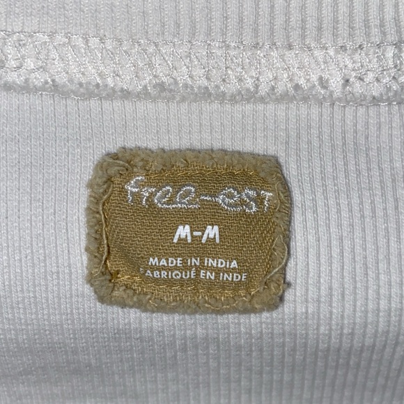 Free People Perfect Tones Set with Midi Skirt and Button Up Cardigan in Ivory - Picture 11 of 12